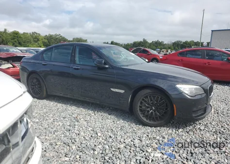 2014 BMW 750 I from USA, damaged, VIN WBAYA8C54ED825073